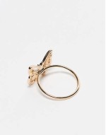 butterfly ring in gold