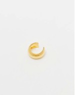chunky ear cuff in gold plated