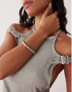 prato cuff bracelet in silver